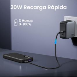 UGREEN UG25742 Batería Externa Power Bank Ión de Litio 10000 mAh Carga Rápida Negro