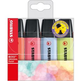 Stabilo Boss Marcador Fluorescente Estuche 4 Colores Pastel Precio: 3.78999951. SKU: S7815829