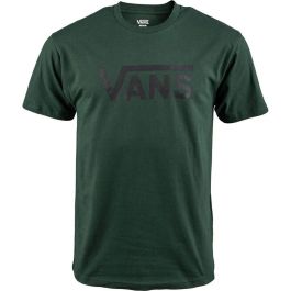 Camiseta de Manga Corta Hombre Vans VN0A5HMHFRS1 Verde (XS)