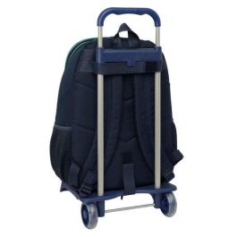 Safta Mochila con Carro Real Madrid 2ª Equipación 25/26 - 32x44x16cm