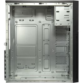 Inter-Tech IT-2815 Linear Midi Tower ATX Negra, compatible con micro ATX y Mini-ITX para PC de Hogar/Oficina