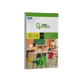 Liderpapel Bloc examen cuadro 4mm folio 40 hojas 60g/m2