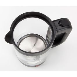 Hervidor JATA 1500 W 1,2 L Transparente Acero Inoxidable Vidrio de Borosilicato