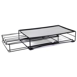 Cook Concept Cajón para Cápsulas Dolce Gusto con Soporte y Almacenamiento para 15 Cápsulas, 21x31x7 cm