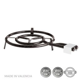 Vaello Quemador de Gas Butano/Propano Ø 50 cm 2 Fuegos Paellas Homologado Negro Acero Esmaltado Precio: 47.59000059. SKU: S7916472