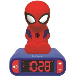 Lexibook Reloj Despertador Spiderman RL800SP con Luz Nocturna y Sonidos Marvel LCD Digital Precio: 27.95000054. SKU: S2400468