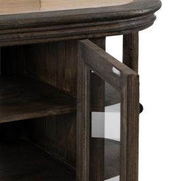 Isla Mármol/Madera Cocina 140 X 50 X 80 cm