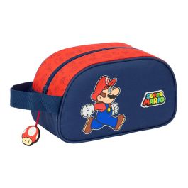 Neceser de Viaje Super Mario Trick Rojo Azul oscuro 26 x 15 x 12 cm