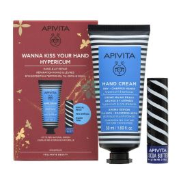 Apivita Crema de Manos con Hipérico + Bálsamo Labial Cuidado Hidratante y Reparador Precio: 11.49999972. SKU: B1B2D6CYMM