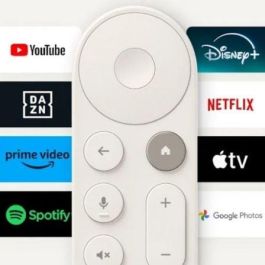 Google GA05662 Chromecast con Google TV Streamer 4K UHD HDR Dolby Vision Atmos, 32GB Almacenamiento, Control Dispositivos Inteligentes, Blanco Google GA05662 Chromecast con Google TV Streamer 4K UHD HDR Dolby Vision Atmos, 32GB Almacenamiento, Control Dispositivos Inteligentes, Blanco