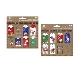 Bismark 332872 Set 8 Tarjetas Colgantes Navidad 6x3 cm para Regalos con Cuerda Precio: 7.49999987. SKU: B18Y43GL75
