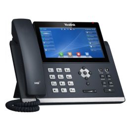 Yealink SIP-T48U Teléfono IP con pantalla táctil de 7" y Gigabit Ethernet, VoIP, Gris
