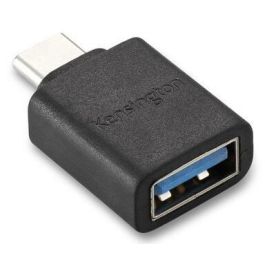 Kensington CA1010 Adaptador USB-C a USB-A M/F para Conectar Dispositivos Antiguos a Nuevos, Datos 5Gbps y Carga Rápida 3A