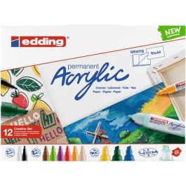 Marcador Acrylic Edding Surtido Estuche De 12 Precio: 49.50000011. SKU: B1G2K6V5AE