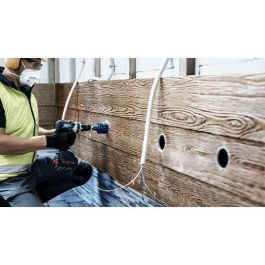 Bosch 2 608 900 421 Broca EXPERT ToughMaterial 25mm para Ladrillo, Plástico, Cerámica, Acero Inoxidable y Madera