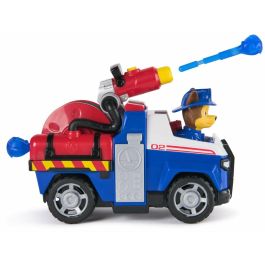 Spinmaster SPI6072641 - Figura Patrulla Canina Chase Bomberos y Rescate con Vehículo y 2 Proyectiles, para Edades 3+