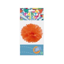 Pompom 25 cm Naranja