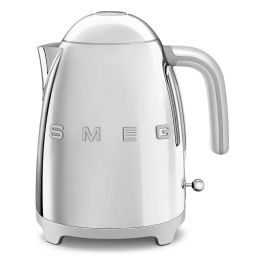 SMEG KLF03SSEU Hervidor de agua de acero inoxidable, 1.7L, 2400W, con filtro antical, apagado automático y base giratoria 360° Precio: 228.49999975. SKU: S8101079