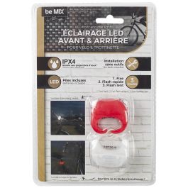 Be Mix Velo Luces Led Delantera Y Trasera para Bicicleta y Patinete con 3 Modos de Luz, Resistentes a Salpicaduras Precio: 2.78999985. SKU: B19EWTPA62