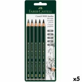Set de Lápices Faber-Castell Hexagonal 2B 4B 6B 8B (5 Unidades)