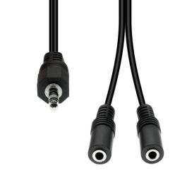 ProXtend Mini-Jack 3-Pin Splitter Cable M-F Black 20cm Precio: 3.88999996. SKU: B1ARQJB83E