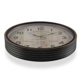 Reloj de Pared VERSA 40 cm, Metal (2 Unidades) Reloj de Pared VERSA 40 cm, Metal (2 Unidades)