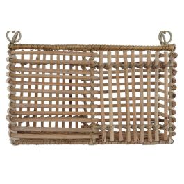 Cubertero Tropical DKD Home Decor Marron 10 x 12 x 20 cm