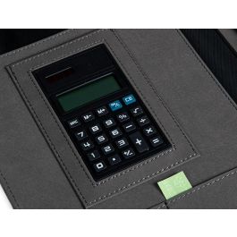 Carpeta Portafolios Q-Connect A4 Con Calculadora Bloc 20 Hojas Y Departamentos Interiores Color Gris 250x315 Carpeta Portafolios Q-Connect A4 Con Calculadora Bloc 20 Hojas Y Departamentos Interiores Color Gris 250x315