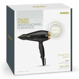 Secador de Pelo Babyliss 6704E 2000 W Negro