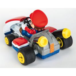 Nintendo Mario Kart Mach 8 Coche Radiocontrolado con Sonido 1/18 Carrera 2,4 GHz para niños a partir de 6 años
