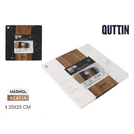 Quttin Tabla de Cortar Acacia Mármol 25 x 25 cm (8 Unidades) Precio: 66.78999987. SKU: B14WYQZCL8