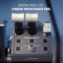 Thrustmaster TCA Y Pack Boeing 4460210 Joystick y Manette des Gaz, Panel de mandos tipo máquina recreativa Gris, para PC, Xbox Series X/S, One X/S