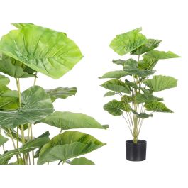 Ibergarden Planta Artificial de Hojas Anchas de 90 cm, Maceta de Plástico Verde y Negro con 18 Hojas (Set de 6) Precio: 123.5289. SKU: B1B6MXQYQ8