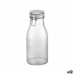 Botella de Cristal La Mediterránea Vidrio 1 L (12 Unidades)
