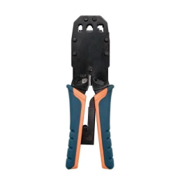 Nano Cable 10.31.0102 Tenaza Metálica de Carraca para Conectores RJ10-RJ11-RJ12-RJ45