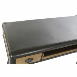 Escritorio DKD Home Decor Natural Gris claro Metal Abeto Madera de abeto 118 x 52 x 84 cm