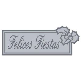 Etiquetas Regalo Adh. Rollo 300 Uds. 63X24 Felices Fiestas Plata Precio: 11.49999972. SKU: B1ETY9SBSK