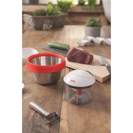 Fissler 001-051-00-062/0 FINECUT Picadora para verduras, frutas y hierbas con función de centrifugado y tapa stay-fresh Fissler 001-051-00-062/0 FINECUT Picadora para verduras, frutas y hierbas con función de centrifugado y tapa stay-fresh
