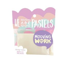 Notas Adhesivas Mooving Pastel 100H 50X75 4 Colores Surtidos Precio: 1.49999949. SKU: B1EQ2MY9YJ