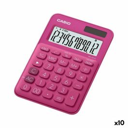 Calculadora Casio MS-20UC Fucsia 2,3 x 10,5 x 14,95 cm (10 Unidades) Precio: 121.49999983. SKU: S8425376