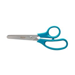 Milán Tijeras Basic 13,3 cm verde - Cuchilla de acero inoxidable, punta redondeada, mango plástico Precio: 1.88999943. SKU: S7906378