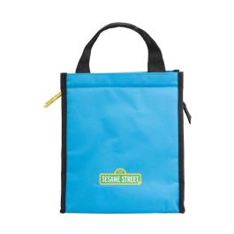 ERIK Bolsa Portameriendas Monstruo de las Galletas Barrio Sésamo Poliéster 20x13x23cm Forro Aluminio
