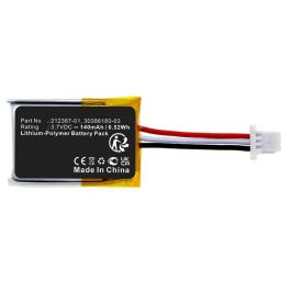 CoreParts Battery for Plantronics Wireless Headset, 0.52Wh Li-Polymer 3.7V 140mAh, Black for C565, CS540, CS540A, Savi CS540, Savi CS540A Precio: 9.89000034. SKU: B17M23RDF8