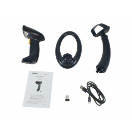 Equip Escáner Lector Código Barras 1D Láser 351022 IP54 Plug and Play Robusto