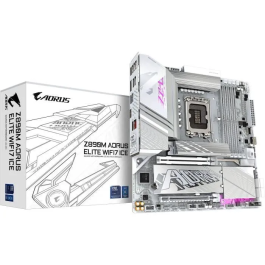 Gigabyte Placa Base Z890M AORUS ELITE WIFI7 ICE Z890M A Elite WF7 ICE LGA 1851 DDR5 ATX