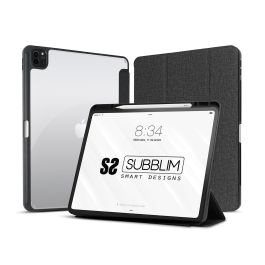 SUBBLIM Funda iPad Pro 11" 2022/2021/2020, iPad Air 4/5 Gen SUBCST-5SC400, Protección Antigolpes, Portabolígrafo, Smart Cover