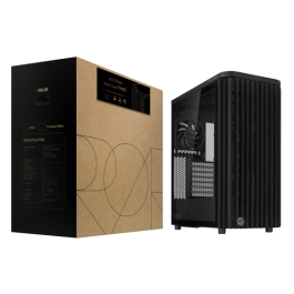 Asus ProArt PA401 Torre Negro PC, Vidrio Templado, 2x160mm Ventiladores, Soporte ATX, 90DC00M0-B39000 Asus ProArt PA401 Torre Negro PC, Vidrio Templado, 2x160mm Ventiladores, Soporte ATX, 90DC00M0-B39000