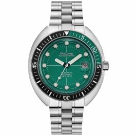 Reloj Hombre Bulova F100 TRIBUTE - STEEL Verde Plateado Precio: 986.49999976. SKU: B18728GHKJ