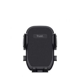Trust 24983 Soporte para Smartphone de Coche Runo, Sujeción a Salida de Aire con Abrazadera de Goma, para Teléfonos 55-100mm Ancho