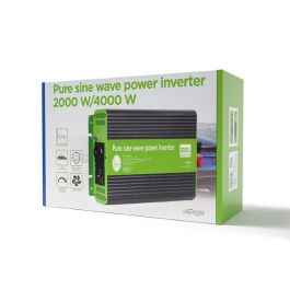 EnerGenie EG-PWC-PS2000-01 Inversor de Corriente para Coche 2000W Onda Sinusoidal Pura con Protección Integrada EnerGenie EG-PWC-PS2000-01 Inversor de Corriente para Coche 2000W Onda Sinusoidal Pura con Protección Integrada